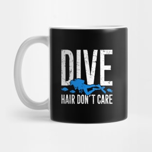 Dive hair don't care Mug